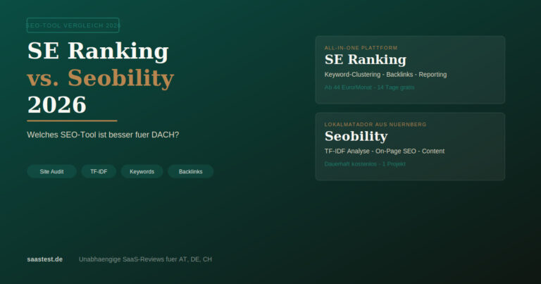 SE Ranking vs. Seobility 2026 — Welches SEO-Tool ist besser für den DACH-Markt?