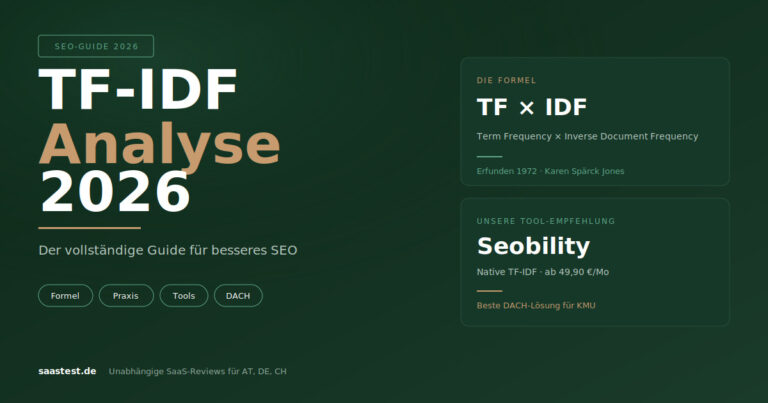 TF-IDF Analyse: Der vollständige Guide 2026 (mit Tool-Empfehlung)