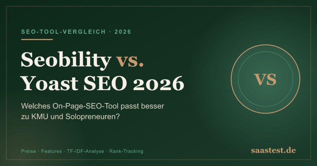 Seobility vs. Yoast SEO 2026 — Vergleich für KMU und Solopreneure
